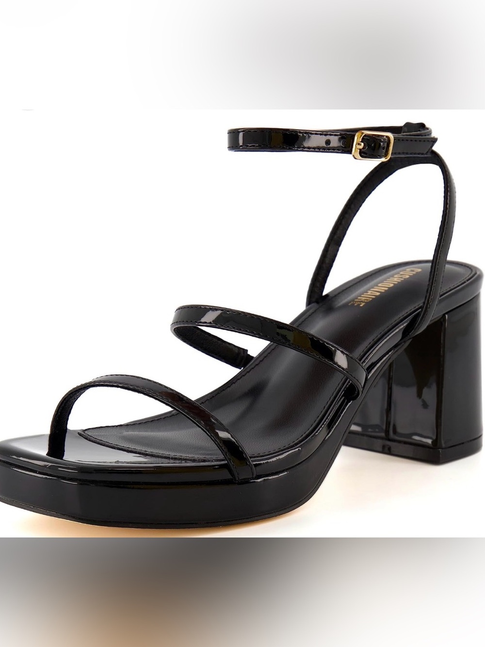 CUSHIONAIRE Women's Roma Platform Sandal Size 8